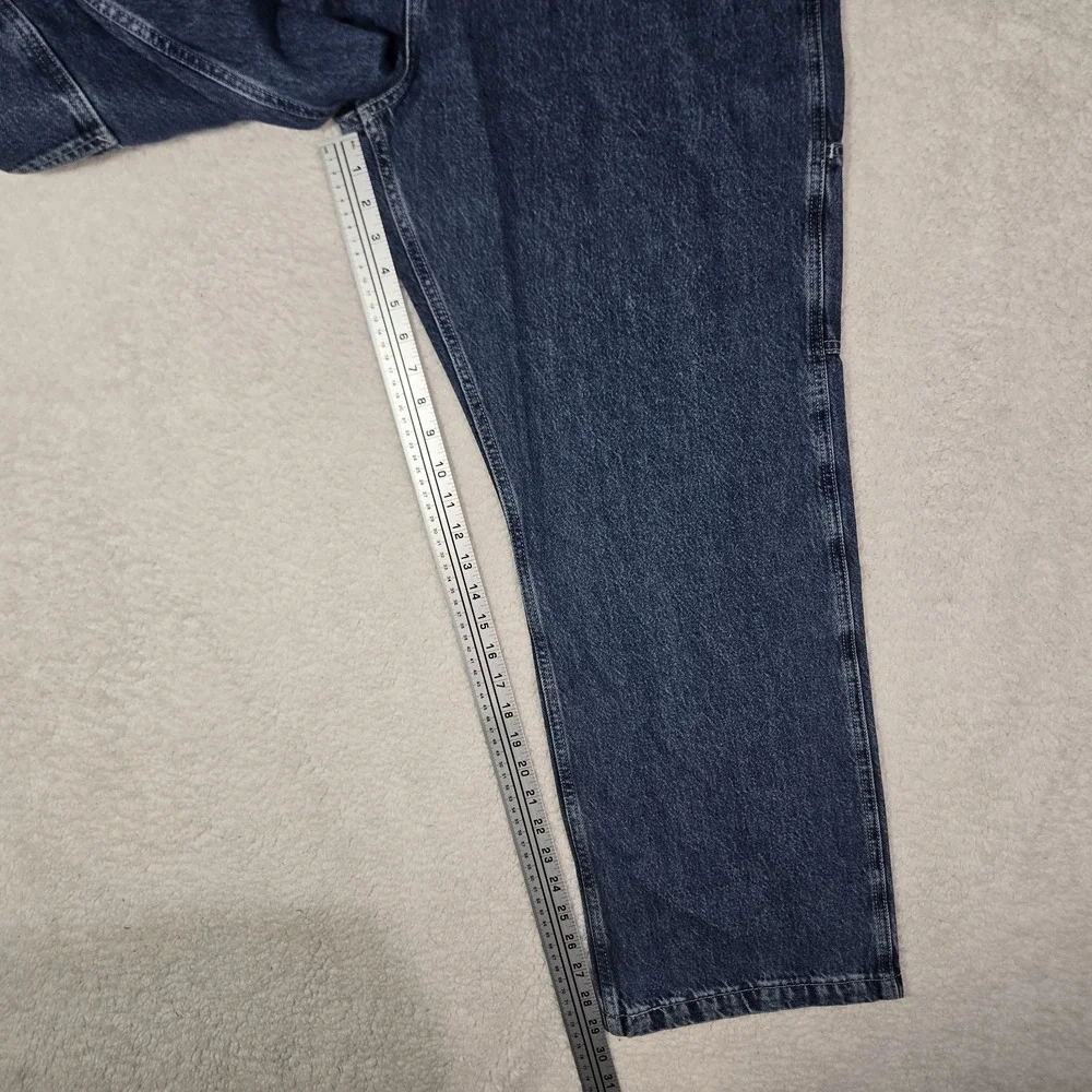 $120 Levis Workwear Loose Overalls Mens Size XL Denim Cotton Blue